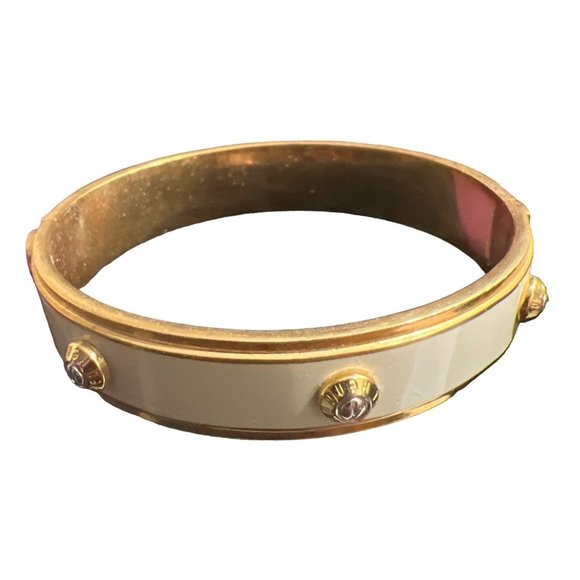 henri bendel Jewelry - Authentic Henri Bendel Gold Tone Enamel Riveted Bracelet